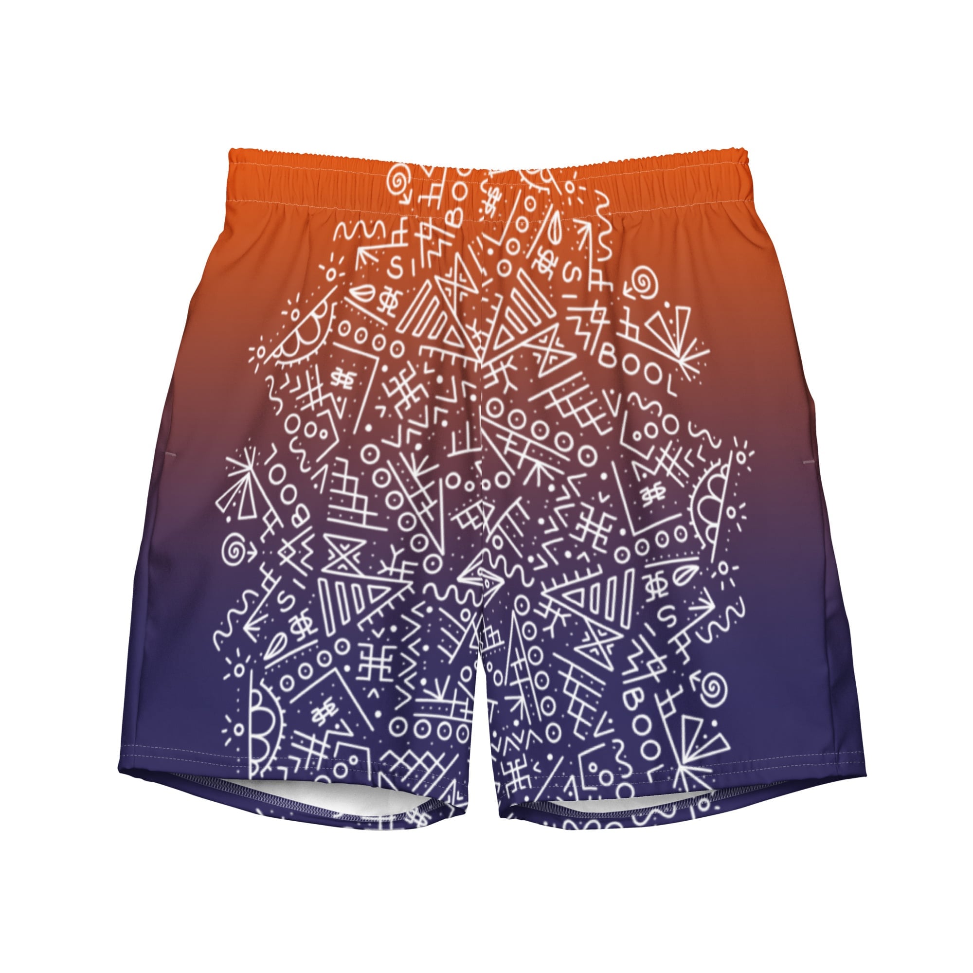 Bañador Hombre Unity Naranja-Azul