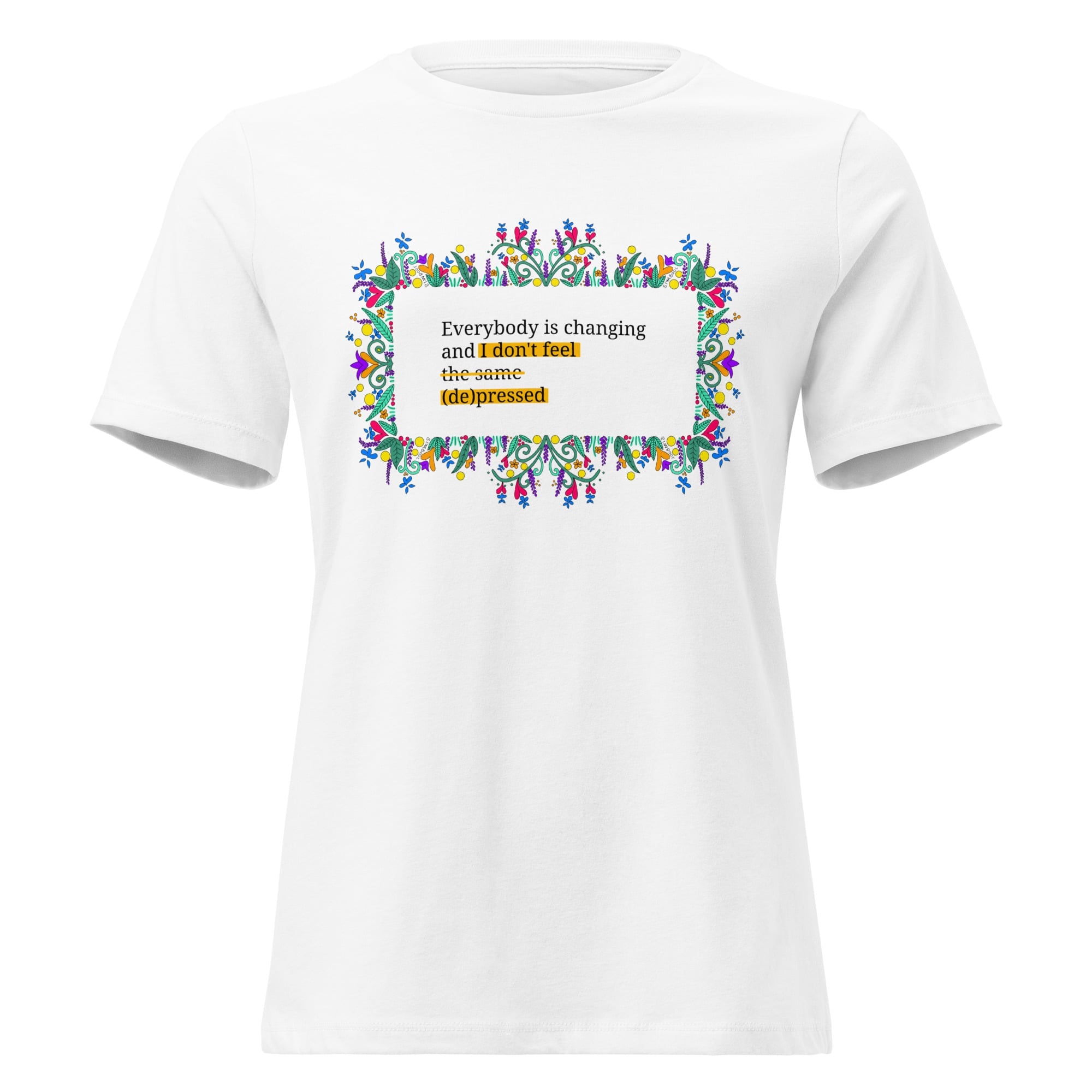 Camiseta I don't feel (de)pressed