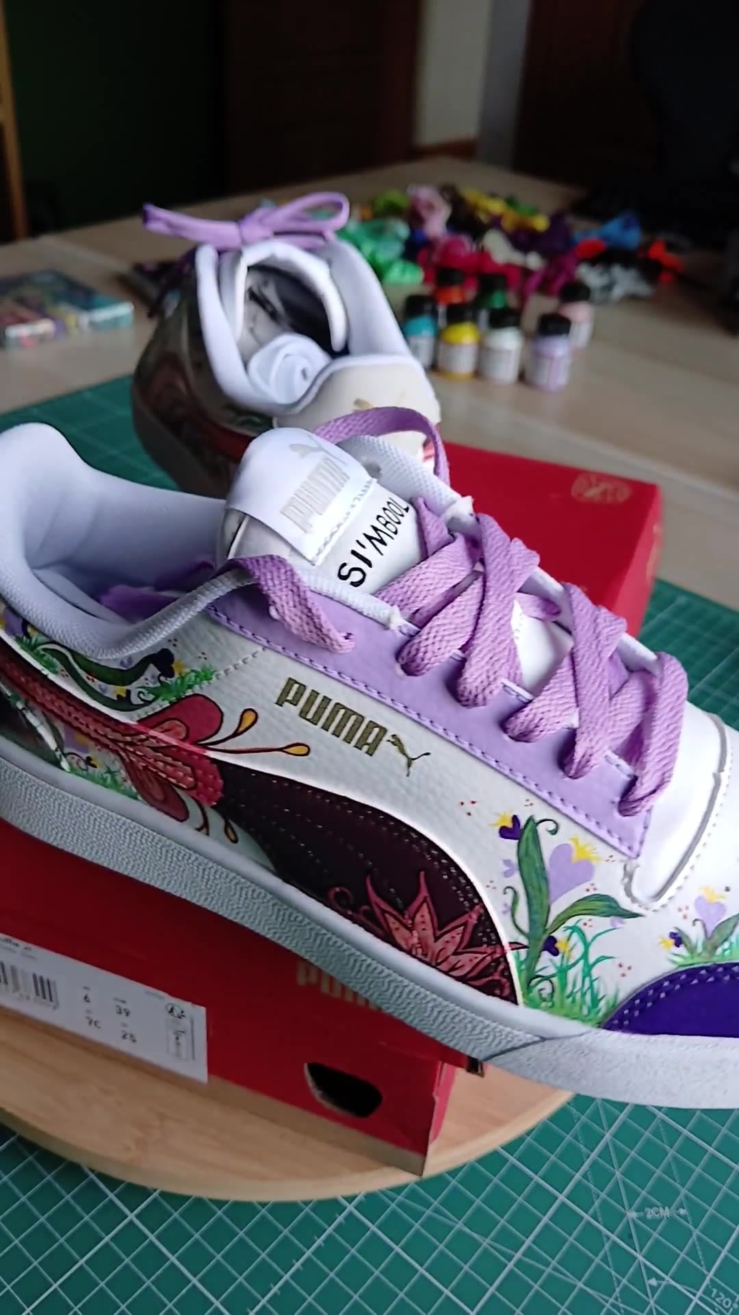 Puma Jardín Violeta